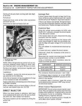 Bombardier SeaDoo 2002 factory shop manual volume 1, Page 246