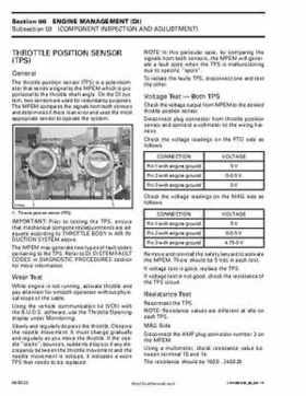 Bombardier SeaDoo 2002 factory shop manual volume 1, Page 252