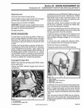 Bombardier SeaDoo 2002 factory shop manual volume 1, Page 259