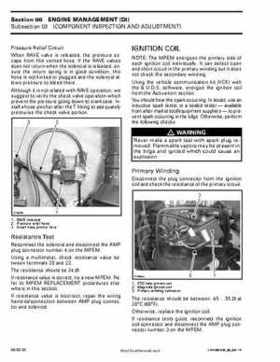 Bombardier SeaDoo 2002 factory shop manual volume 1, Page 260