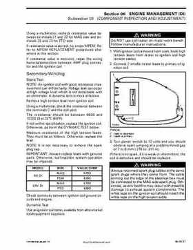 Bombardier SeaDoo 2002 factory shop manual volume 1, Page 261