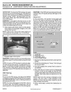 Bombardier SeaDoo 2002 factory shop manual volume 1, Page 264