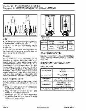 Bombardier SeaDoo 2002 factory shop manual volume 1, Page 266