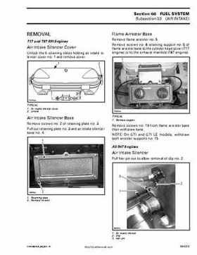 Bombardier SeaDoo 2002 factory shop manual volume 1, Page 317