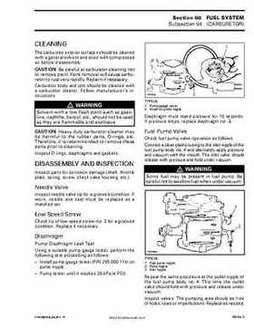 Bombardier SeaDoo 2002 factory shop manual volume 1, Page 322