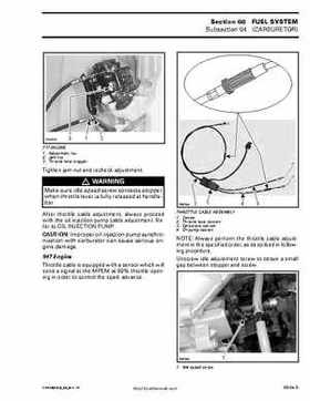 Bombardier SeaDoo 2002 factory shop manual volume 1, Page 328
