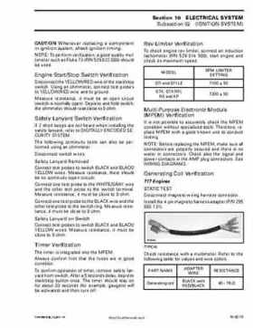 Bombardier SeaDoo 2002 factory shop manual volume 1, Page 365