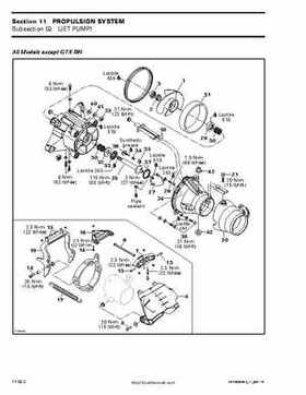 Bombardier SeaDoo 2002 factory shop manual volume 1, Page 411
