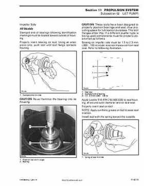 Bombardier SeaDoo 2002 factory shop manual volume 1, Page 424