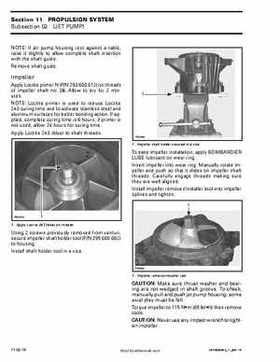 Bombardier SeaDoo 2002 factory shop manual volume 1, Page 427