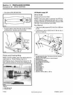 Bombardier SeaDoo 2002 factory shop manual volume 1, Page 435