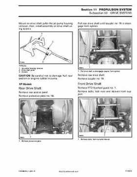Bombardier SeaDoo 2002 factory shop manual volume 1, Page 436