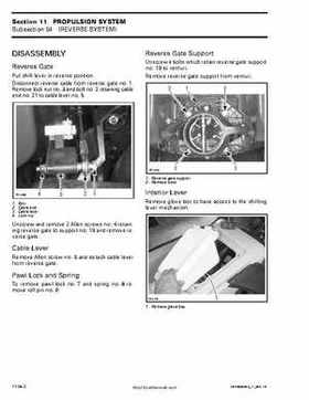 Bombardier SeaDoo 2002 factory shop manual volume 1, Page 446