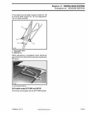 Bombardier SeaDoo 2002 factory shop manual volume 1, Page 449