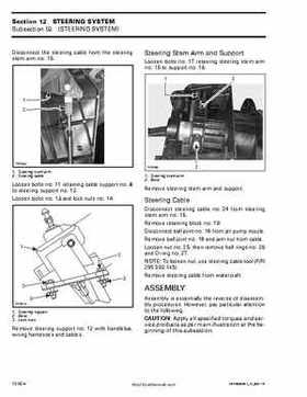 Bombardier SeaDoo 2002 factory shop manual volume 1, Page 464