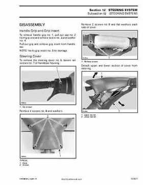 Bombardier SeaDoo 2002 factory shop manual volume 1, Page 467