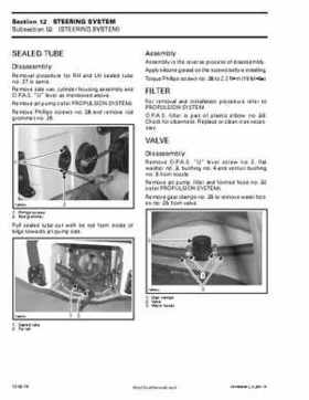 Bombardier SeaDoo 2002 factory shop manual volume 1, Page 476