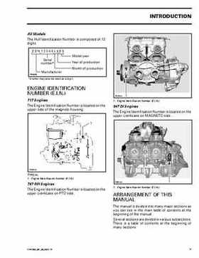 Bombardier SeaDoo 2003 factory shop manual, Page 8