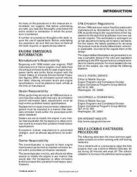 Bombardier SeaDoo 2003 factory shop manual, Page 12