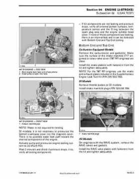 Bombardier SeaDoo 2003 factory shop manual, Page 89