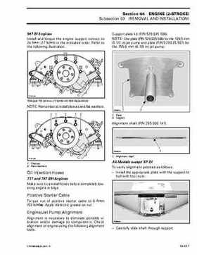 Bombardier SeaDoo 2003 factory shop manual, Page 101