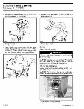Bombardier SeaDoo 2003 factory shop manual, Page 140