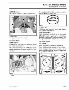 Bombardier SeaDoo 2003 factory shop manual, Page 143