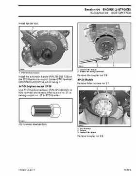 Bombardier SeaDoo 2003 factory shop manual, Page 151