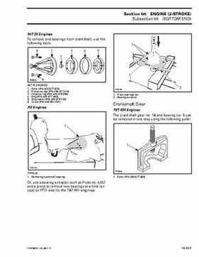 Bombardier SeaDoo 2003 factory shop manual, Page 155