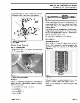 Bombardier SeaDoo 2003 factory shop manual, Page 161