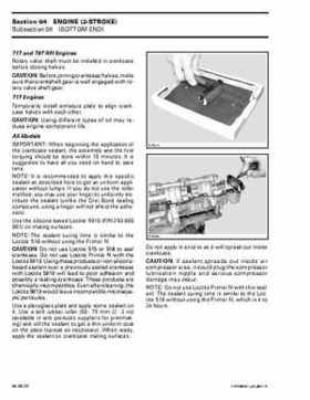 Bombardier SeaDoo 2003 factory shop manual, Page 166