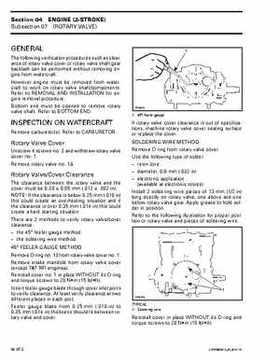 Bombardier SeaDoo 2003 factory shop manual, Page 171