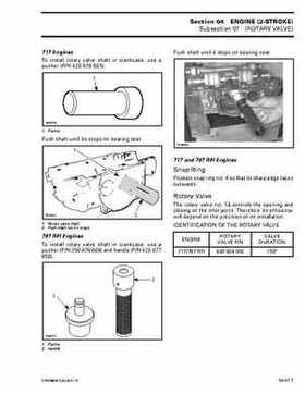 Bombardier SeaDoo 2003 factory shop manual, Page 176