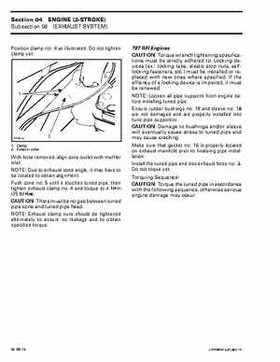 Bombardier SeaDoo 2003 factory shop manual, Page 193