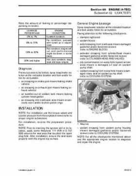 Bombardier SeaDoo 2003 factory shop manual, Page 202