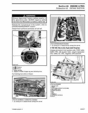 Bombardier SeaDoo 2003 factory shop manual, Page 209