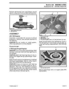Bombardier SeaDoo 2003 factory shop manual, Page 217