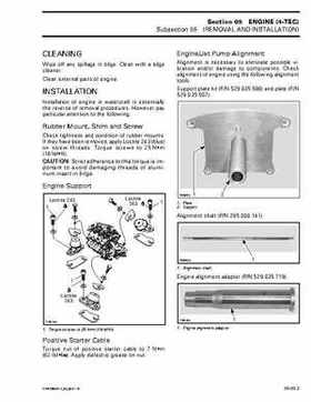 Bombardier SeaDoo 2003 factory shop manual, Page 232
