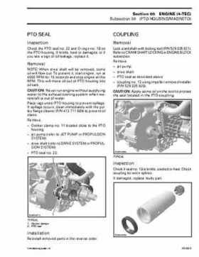 Bombardier SeaDoo 2003 factory shop manual, Page 239