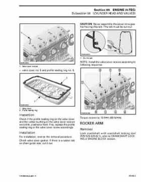 Bombardier SeaDoo 2003 factory shop manual, Page 264