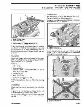 Bombardier SeaDoo 2003 factory shop manual, Page 268