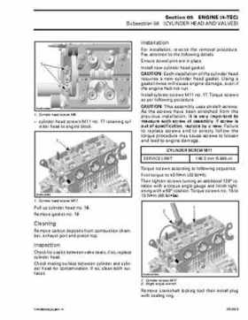 Bombardier SeaDoo 2003 factory shop manual, Page 270