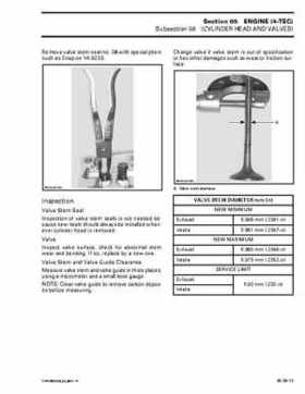 Bombardier SeaDoo 2003 factory shop manual, Page 274