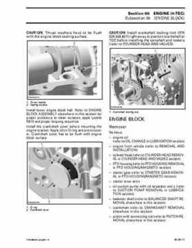 Bombardier SeaDoo 2003 factory shop manual, Page 289