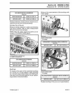 Bombardier SeaDoo 2003 factory shop manual, Page 291