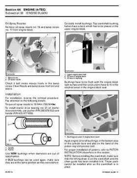 Bombardier SeaDoo 2003 factory shop manual, Page 292