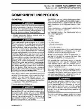 Bombardier SeaDoo 2003 factory shop manual, Page 313