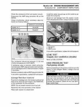 Bombardier SeaDoo 2003 factory shop manual, Page 317