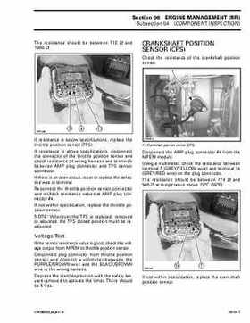 Bombardier SeaDoo 2003 factory shop manual, Page 319