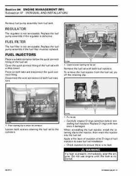 Bombardier SeaDoo 2003 factory shop manual, Page 327